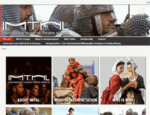 Tablet Screenshot of imtal-europe.net